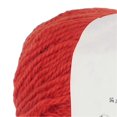 thumbnail image 2 of Red Acrylic Yarn 3.5 to 4.0mm Thickness Durable Acrylic Red Vivid Color Widely Used Crochet Yarn for Knitting Weaving, 2 of 3