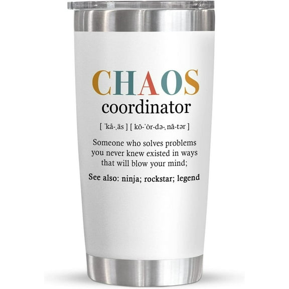 Funny Gifts For Coworkers, Friends, Females, Work Bestie Gifts For Women, Thoughtful Best Friends, Office Appreciation, Thank You Gift For Coworkers, 20 Oz Stainless Steel Tumbler