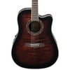 Ibanez PF28ECE Acoustic Electric Guitar Dark Violin Sunburst