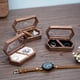 thumbnail image 4 of Caja de Madera para Anillos con 2 Ranuras, Organizador Diario para Guardar Anillos, Pendientes y Joyas, Caja de Compromiso para Anillos de Boda D, 4 of 10