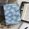 thumbnail image 6 of HELLHERO Blue White Snowflake Bible Cover for Church Outdoor Bible Study, Bookmark Belt Bible Covers PU Leather Zipper Bible Holder, 6 of 12