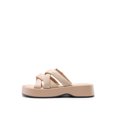 thumbnail image 5 of DREAM PAIRS Women' s Summer Comfortable Cushion Slip-on Dressy Slides, Cute Platform Puffy Sandals with Criss Cross Strappy, 5 of 5