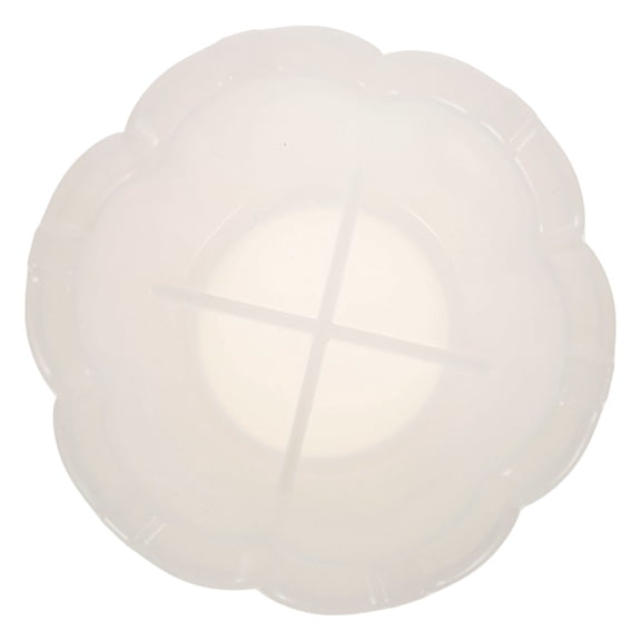 Topbathy White Silicone Mold for DIY Epoxy Resin Jewelry Holder Bowl Trinket Dish and Decorative Tray