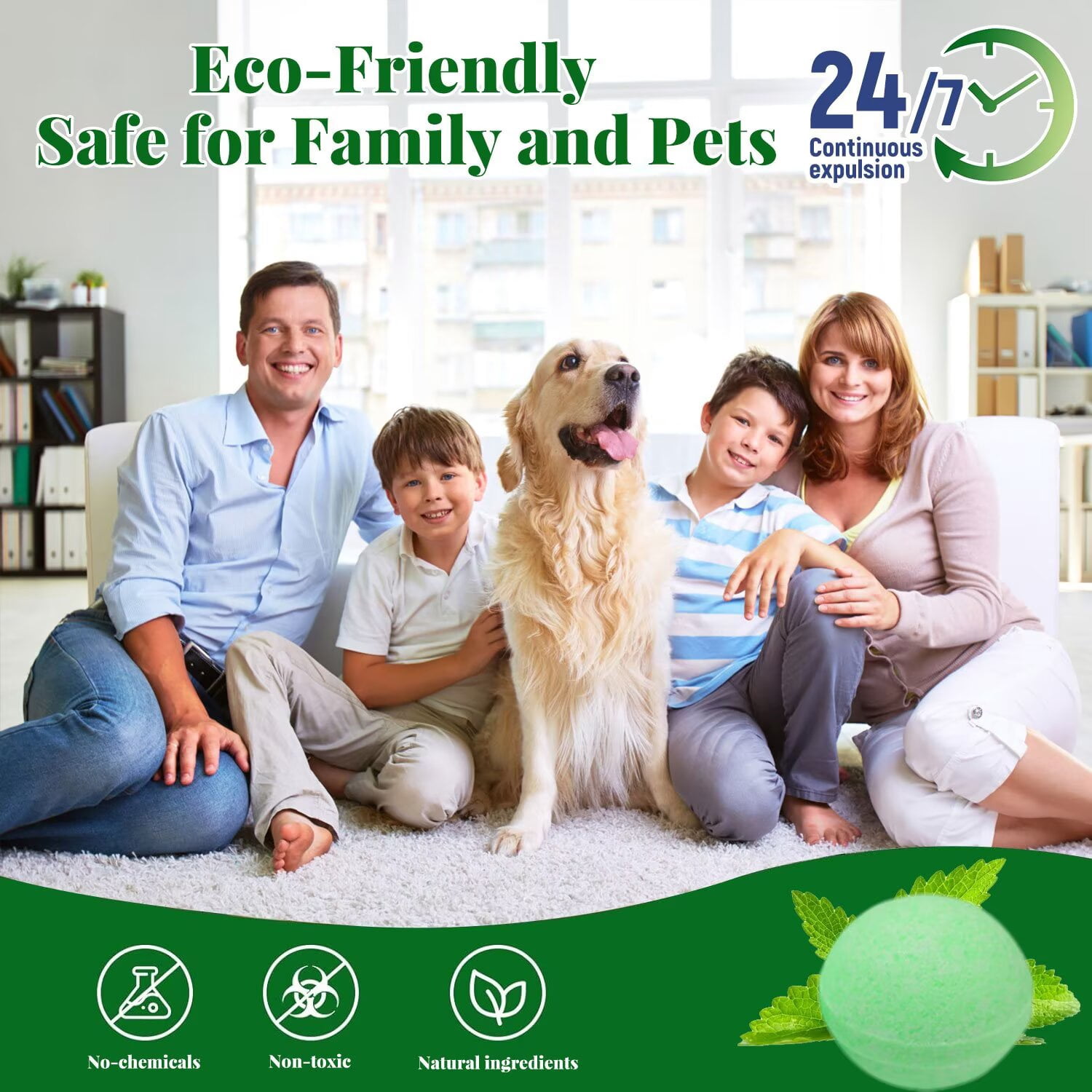 Mouse Repellent Get Rid of Mice Permanently 20 Packs Of Rat Balls, Natural Ingredients, Safe For Indoor Use, Repel Rats Instead Of Killing Them, Variety Of Strong Mint Scents To Work.