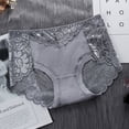thumbnail image 5 of Ropa interior de algodón para mujer, bragas de encaje Sexy de cintura media, calzoncillos huecos para mujer, calzoncillos de elevación de cadera, lencería de talla grande, ssy58, 5 of 5