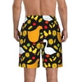 thumbnail image 3 of Disketp Men'S Swim Trunks Hawaiian Breathable Surf Beach Swimsuits Mesh Lining Beach Shorts With Pockets-Farm Goose, 3 of 9