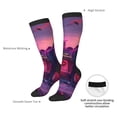 thumbnail image 4 of Pofeuu Western Style Dinosaur Print Stockings, Adult Running Hiking Socks for Youth and Adult, 4 of 6