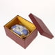 thumbnail image 5 of Cofre del tesoro para guardar joyas, pequeño estuche de recuerdo para el hogar Púrpura, 5 of 8