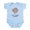 Sky Blue, variant on CafePress - One Tough Cookie Infant Bodysuit - Baby Light Bodysuit, Size Newborn - 24 Months