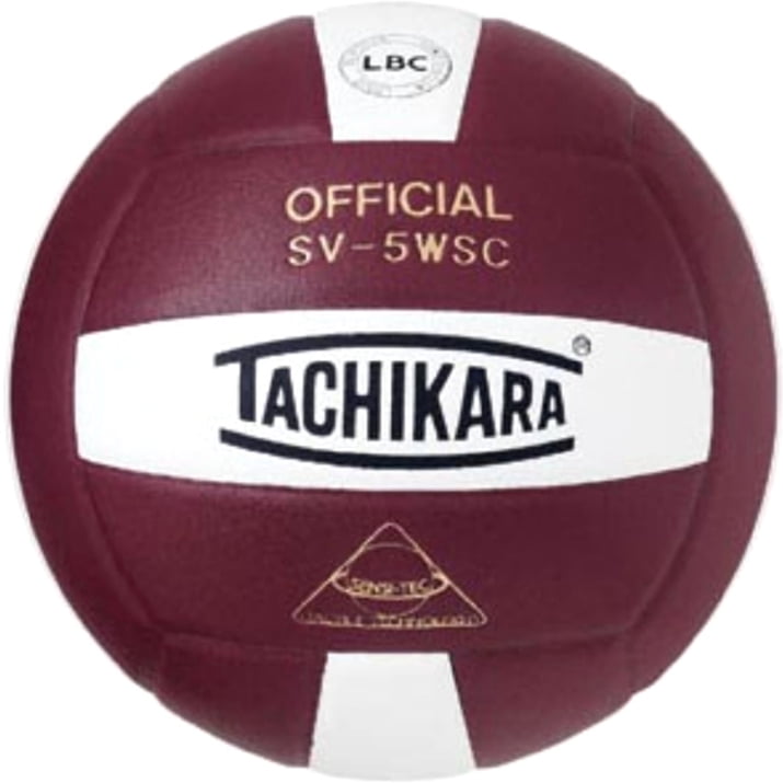 Tachikara Official Size Professional Volleyball - Blue and White