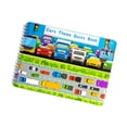 thumbnail image 2 of Vaveren Reusable Sticker Book Quiet Activity Book for Boys Girls Kids Birthday Gifts Car, 2 of 8