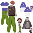 thumbnail image 2 of The Owl Cosplay House Luz-Chaqueta de béisbol con cremallera, abrigo, sombrero, pantalones, trajes para adultos y niños, Sudadera con capucha, disfraz Unisex, 2 of 4