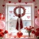 thumbnail image 3 of Festival Wave-Edges Peach-Skines DIY Decorative Ribbon Long Strip Sash For Gift Wrapping Floral Arrangements And Party Decoration, 3 of 6