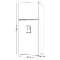 thumbnail image 4 of Refrigerador 15 Pies Samsung Inverter Dos Puertas con Fábrica de Hielos RT42DG6734B1EM Negro, 4 of 4