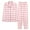 ZA-Pink, variant on Aboser 2 Piece Pj Sets Pajamas for Women Pink Love Heart Print Sleepwear Long Sleeve Button Shirt and Long Pants Pajama Set