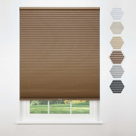 Linen Avenue Cordless Standard Blackout Cellular Shade 51 W x 84 H Harvest (Arrives 1/4 Narrower)