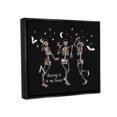 thumbnail image 3 of Stupell Industries Dancing In My Bones Skeletons Holiday Painting Black Floater Framed Art Print Wall Art, 31 x 25, 3 of 9