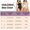 thumbnail image 6 of VASLANDA Women's High-Waist Seamless Body Shaper Briefs Firm Control Tummy Thong Shapewear Panties Girdle Underwear, 6 of 6