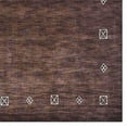 thumbnail image 4 of Rugsotic Carpets Handmade Rugs Hand Knotted Loom Rectangle 8'x10' Brown Wool for Indoor Use, 4 of 5