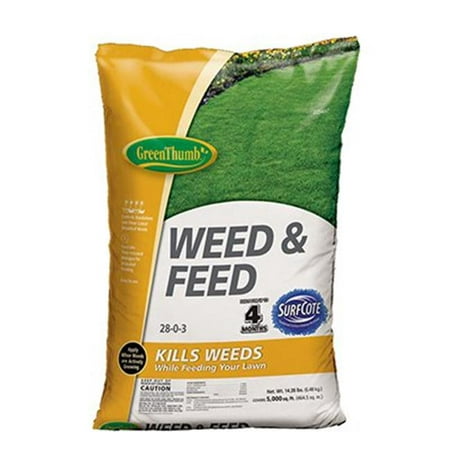 Knox Fertilizer 225487 Green Thumb 5000 sq ft. Coverage Weed &