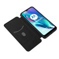 thumbnail image 2 of Case for Motorola Moto G50 5G Magnetic Carbon Fiber Leather Folio Flip Case with Card Holder Kickstand, 2 of 5
