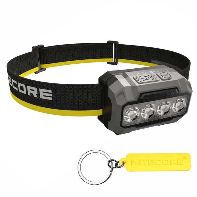 Linterna Frontal Nitecore HA23 UHE 600 Lúmenes para Exterior con Pilas AAA