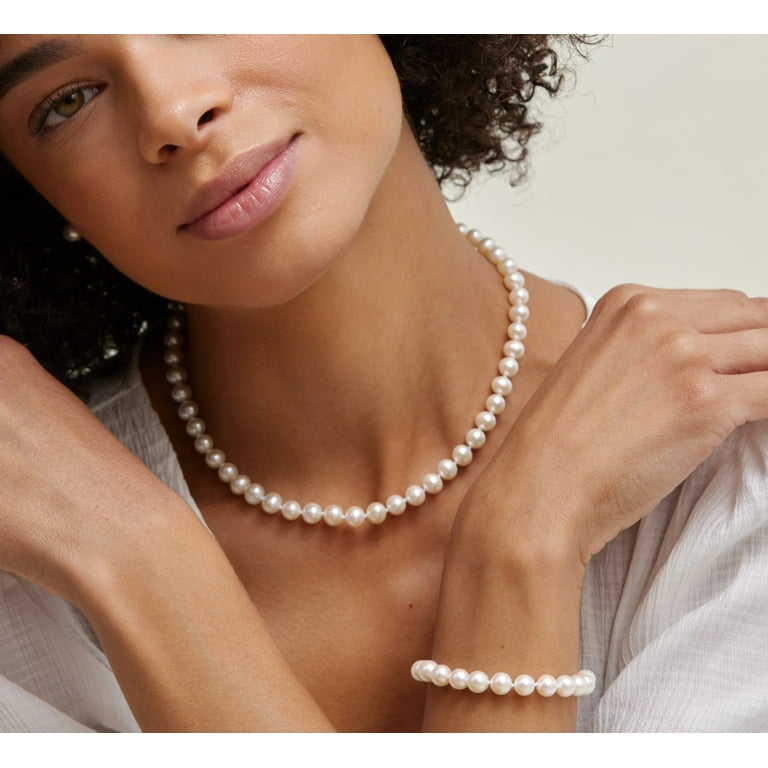 Quality pearl necklace deals