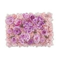 thumbnail image 2 of Panel de flores artificiales, panel floral, fondo de rosas, fondo de boda Estilo A, 2 of 9