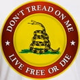 thumbnail image 3 of CafePress - DTOM Gadsden Flag (Logo) T Shirt - Fitted T-Shirt, Vintage Fit Soft Cotton Tee, 3 of 4