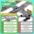thumbnail image 2 of Set SKTMYY de Magnetic Tiles Road con coche retráctil para niños de 3 a 8 años, 2 of 7