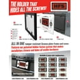 thumbnail image 2 of License Plate Glass Cover and Support that HIDES ALL SCREWS / MIRROR, 2 of 8