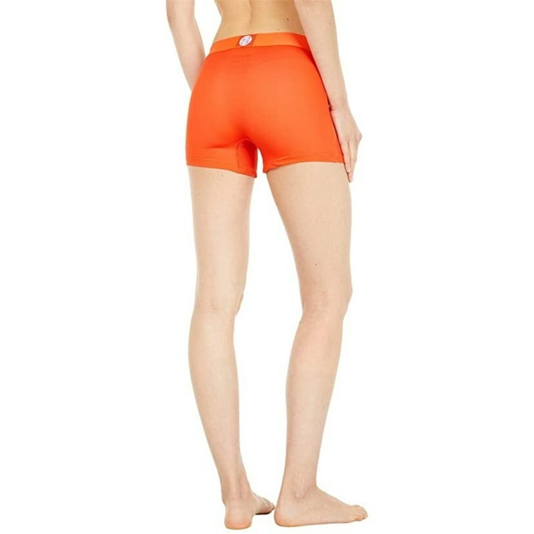 PSD Hooters Uniform Boyshort Women's Medium Orange Stretch Elastic
