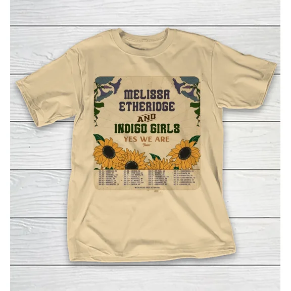 Melissa Etheridge YES WE ARE TOUR 2025 Gift For Fan T-shirt