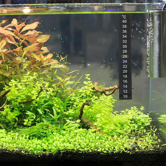 DINHEAROM Thermometer Strips for Jars Multi Aquarium Owners 8Pcs 5.1x0.8x0.04In