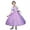 Only Dress, variant on Girls Princess Rapunzel Dresses Costume Long Sleeve Tulle Dress up for Halloween Cosplay Christmas Xmas Party