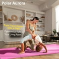 thumbnail image 6 of Polar Aurora Gymnastics Mat 4'x10'x2" Floding Interlocking Gymnastics Mats with Carrying Handles Thick Gym Mat(Pink), 6 of 8