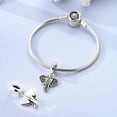 thumbnail image 5 of MULA Original Christmas Fruits Plants Animals Insects 925 Sterling Silver DIY Charms 5A Zircon fit Charms Bracelets for Women Jewelry, 5 of 6