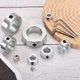 thumbnail image 4 of Uxcell 2Pcs 2" Collar de eje, 3" OD 7/8" ancho de acero al carbono con recubrimiento de zinc, 4 of 7