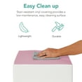 thumbnail image 3 of Best Choice Products Soft Foam Climbing Blocks for Toddlers, 4-Piece Play Set, Easy-Clean Vinyl - Pink, 3 of 7