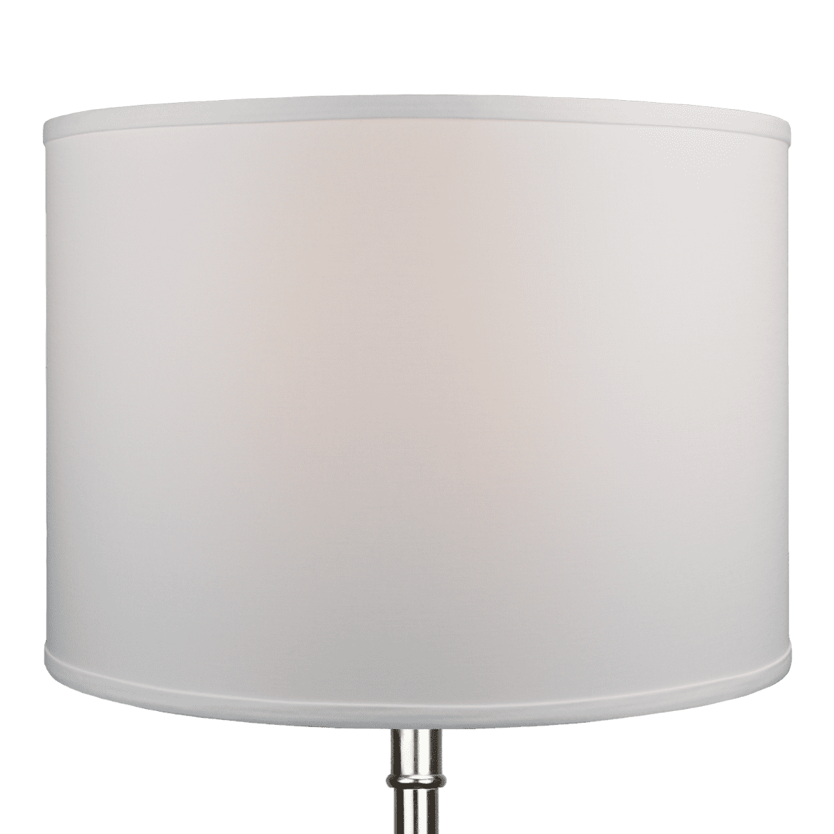 Fenchel Shades | 18" Top Diameter x 18" Bottom Diameter x 13 Height, (Washer/Spider Attachment) Drum Lamp Shade - (Linen White)
