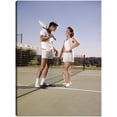 thumbnail image 1 of Cuadro Decorativo Jr Charla de tenis dobles Impresión en canvas 100% poliester, 1 of 3