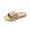 Khaki, variant on Willtoo Sandals for Women with Arch Support Soft Open Toe Sandals Lightweight Summer Beach Slippers Non-Slip Shower Shoes