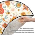 thumbnail image 3 of Fall Colorful Flower Christmas Tree Mats Waterproof Tree Skirt, Cute Butterfly Insect Xmas Tree Stand Tray Mat Floor Protector Pad for Holiday Party Decoration, 28.3", 3 of 6