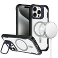 thumbnail image 4 of XPM for Apple iPhone 14 /13 Phone Case, Magnetic Circle Hybrid with Camera Stand, Compatible with MagSafe, Shockproof Protective Cover for iPhone 14 / iPhone 13 (Black), 4 of 8