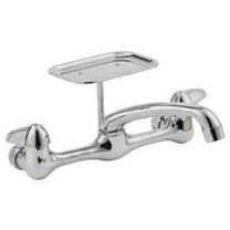 Homewerks Worldwide 240561 HomePointe Wall Mount Kitchen Faucet with 2 Handle - Chrome