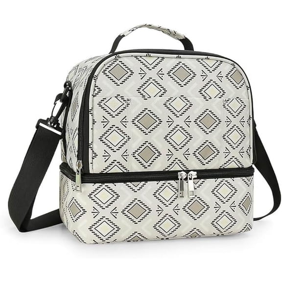 Breast Pump Bag Cooler Compartment for Breast Pump - Cooler and Moistureproof Bag Double Layer for Mother Breast Milk Pump Lunch Bag Outdoor Working