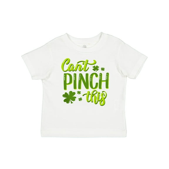Inktastic St. Patrick's Day Can't Pinch This Hand Lettering Boys or Girls Baby T-Shirt