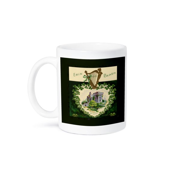 3dRose, Erin Go Braugh Blarney Castle (Vintage), 11oz Mug