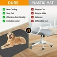 thumbnail image 2 of HLONK Office Chair Mat for Hardwood Floor & Tile Floor  47”x36” Computer Gaming Chair Mat  Under Desk Low-Pile Rug for Rolling Chair  Anti-Slip Floor Protector Rug for Home Office  Dark G, 2 of 7