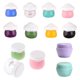 thumbnail image 2 of Botellas rellenables de 10-50g, tarros de plástico vacíos para maquillaje, botes de maquillaje cosmético de viaje, tapa interior, loción, crema facial, bálsamo labial, contenedor Gao Jinjia LED, 2 of 2